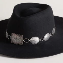 1930s Stamped Concho Hatband