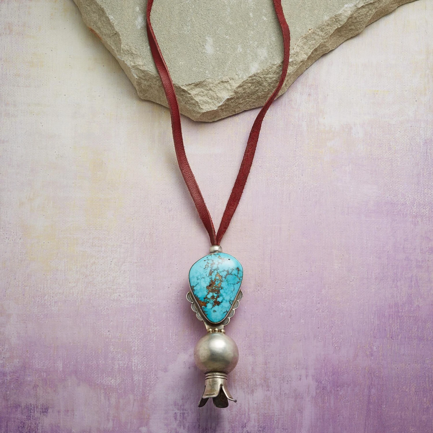 Jesse Robbins Squash Blossom Necklace 5 Jesse Robbins Squash Blossom Necklace - Image 3