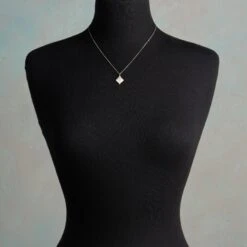 Satin And Diamond Necklace -Accessories Discount Store 7002842c 8d63 4ad6 8c88 f5abddd1d108
