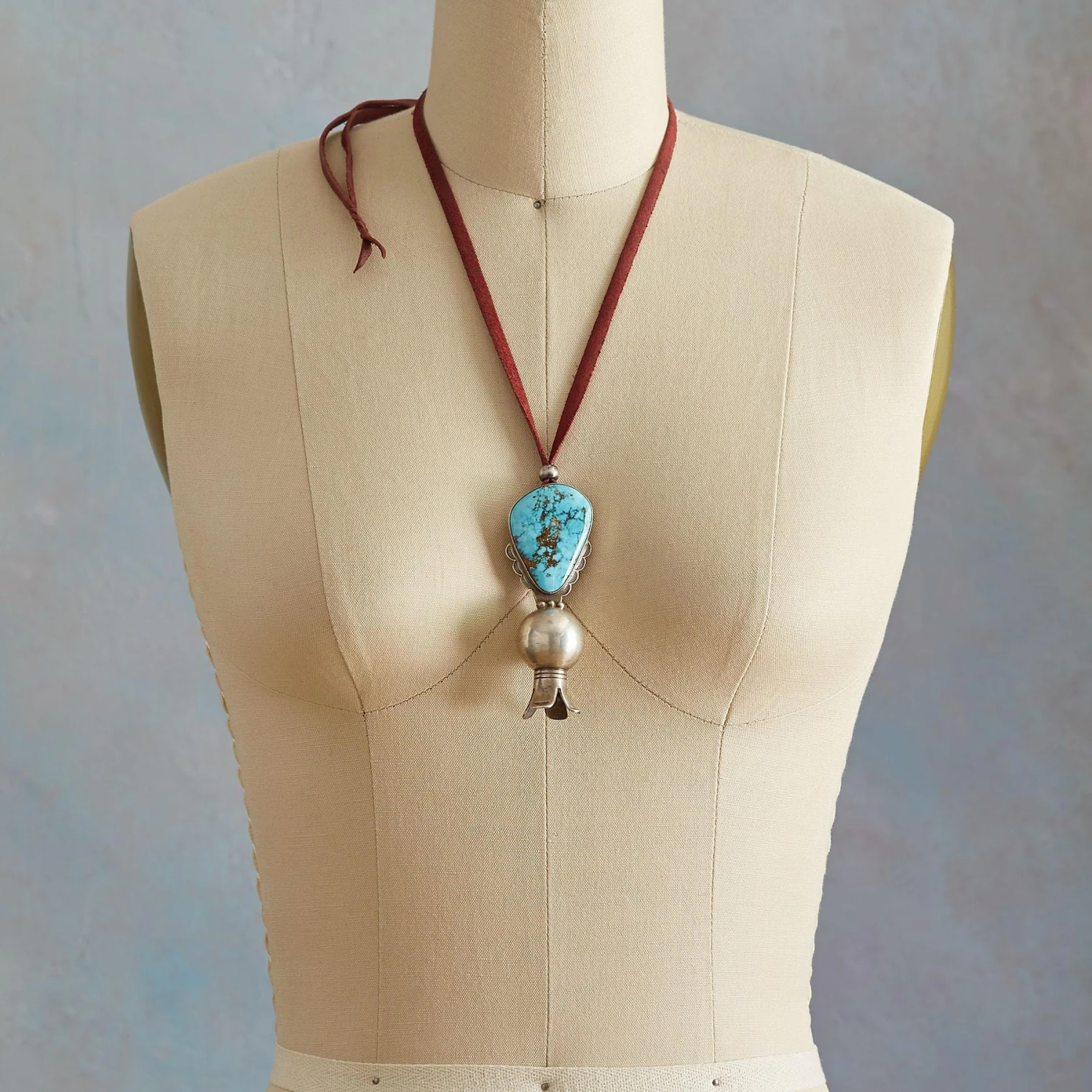 Jesse Robbins Squash Blossom Necklace 4 Jesse Robbins Squash Blossom Necklace - Image 2