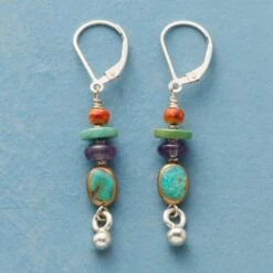 Turquoise Freefall Earrings