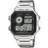 Casio Collection AE-1200WHD-1AVEF World Time Watch -Accessories Discount Store casio ae 1200whd 1avef ae 1200whd 1avef 3777361