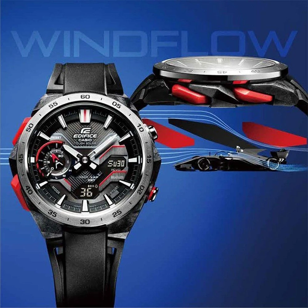 Casio Edifice Bluetooth ECB-2200P-1AEF Windflow Watch 8 Casio Edifice Bluetooth ECB-2200P-1AEF Windflow Watch - Image 6