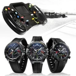 Casio Edifice Bluetooth ECB-950MP-1AEF Solar LCD - Racing Multi-Color Series Watch -Accessories Discount Store casio edifice ecb 950mp 1aef racing multicolor 14786323