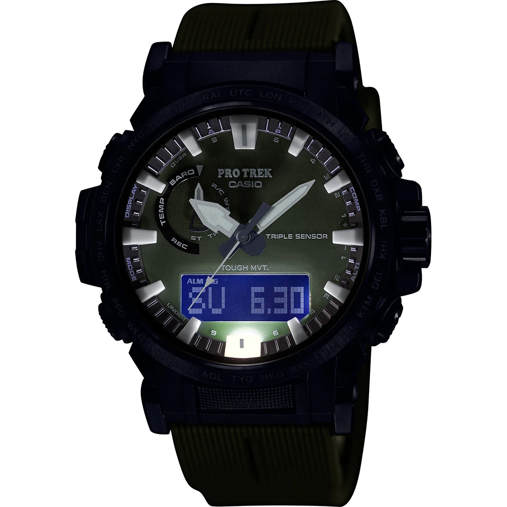 Casio Pro Trek PRW-61Y-3ER Pro Trek - BIOMASS Watch 6 Casio Pro Trek PRW-61Y-3ER Pro Trek - BIOMASS Watch - Image 4