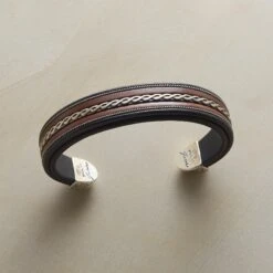Sterling Braid Cuff