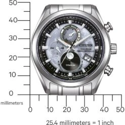 Citizen Super Titanium BY1010-81H Tsuki-yomi Watch -Accessories Discount Store citizen by1010 81h radio controlled moonphase 15532802