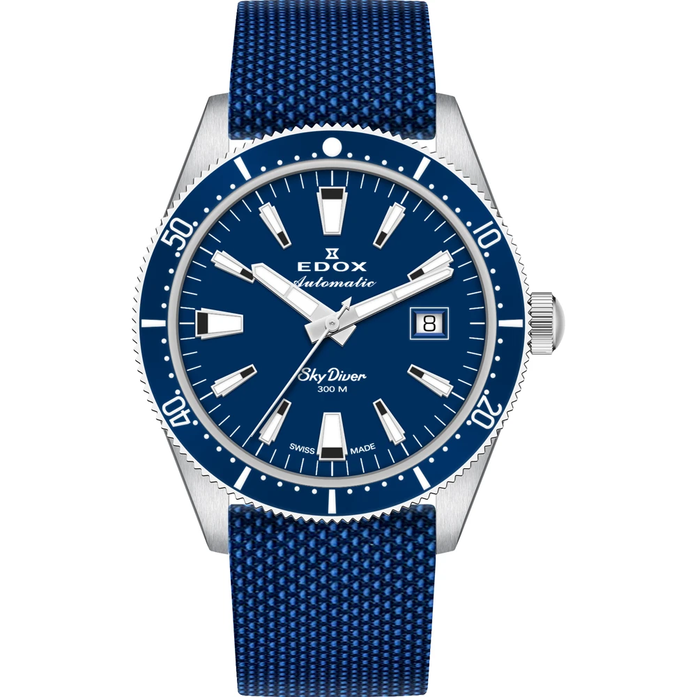 Edox Skydiver 80126-3BUN-BUIN Watch 4 Edox Skydiver 80126-3BUN-BUIN Watch - Image 2