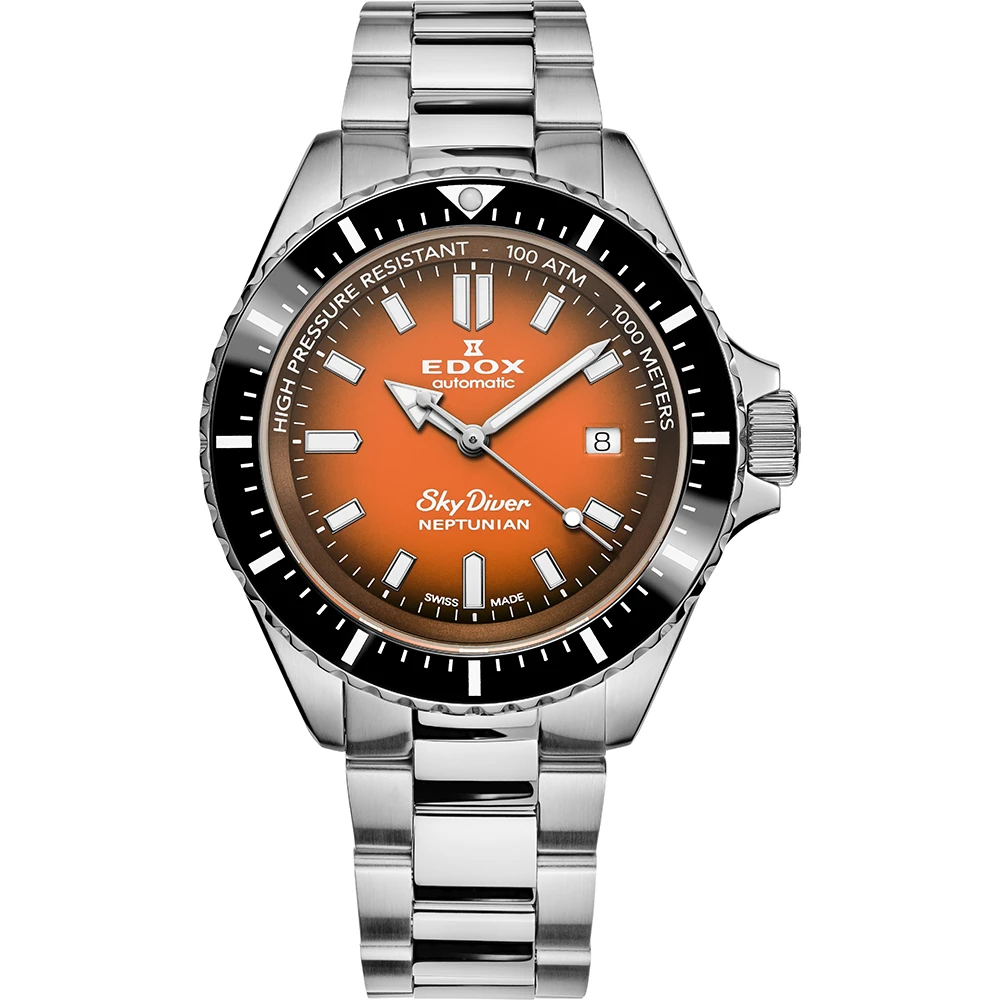 Edox Skydiver 80120-3NM-ODN Skydiver Neptunian Watch 3 Edox Skydiver 80120-3NM-ODN Skydiver Neptunian Watch