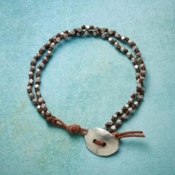 Do-Si-Do Pewter Bracelet