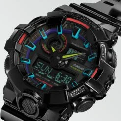 G-Shock Classic Style GA-700RGB-1AER Virtual Rainbow Watch -Accessories Discount Store g shock ga 700rgb 1aer virtual rainbow 15081193