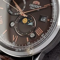 Orient Bambino RA-AK0804Y10B Bambino Sun & Moon Watch -Accessories Discount Store orient ra ak0804y10b bambino sun moon 15671234