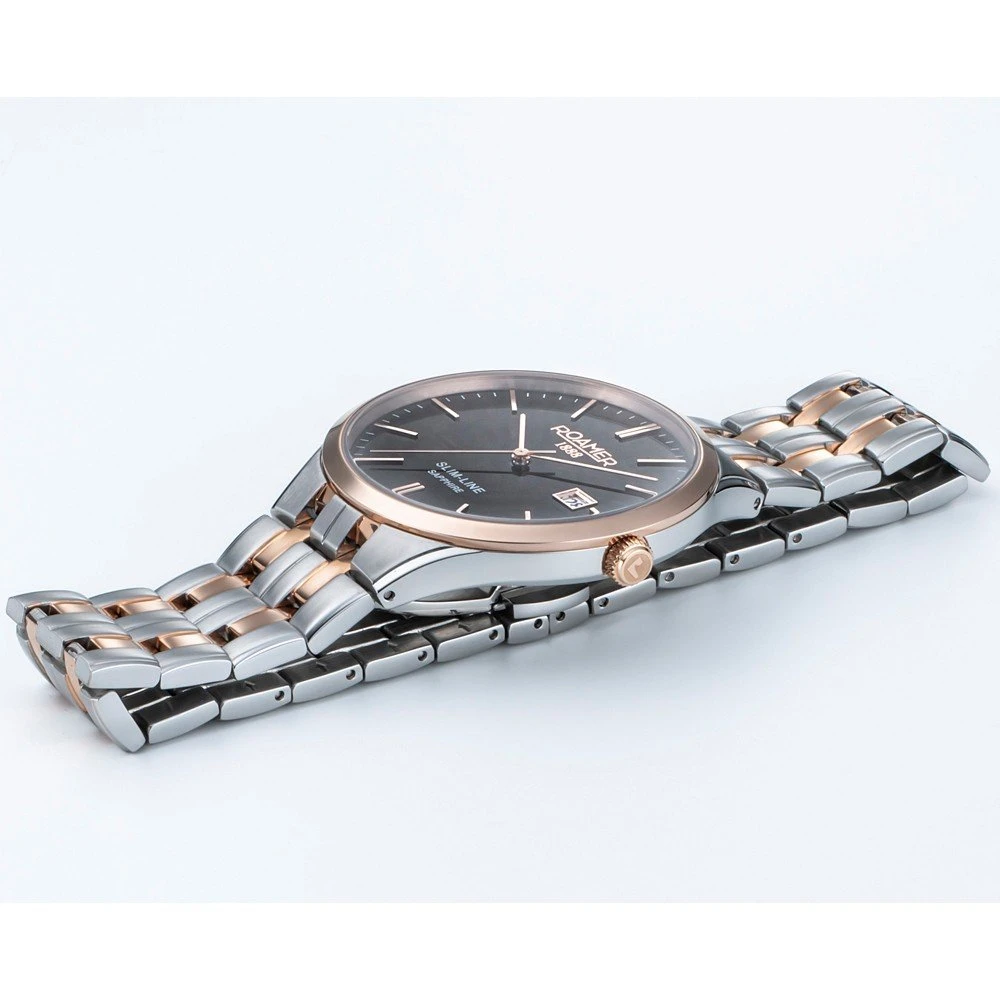 Roamer Slim-Line 512857-49-65-20 Slim-Line Classic Ladies Watch 4 Roamer Slim-Line 512857-49-65-20 Slim-Line Classic Ladies Watch - Image 2