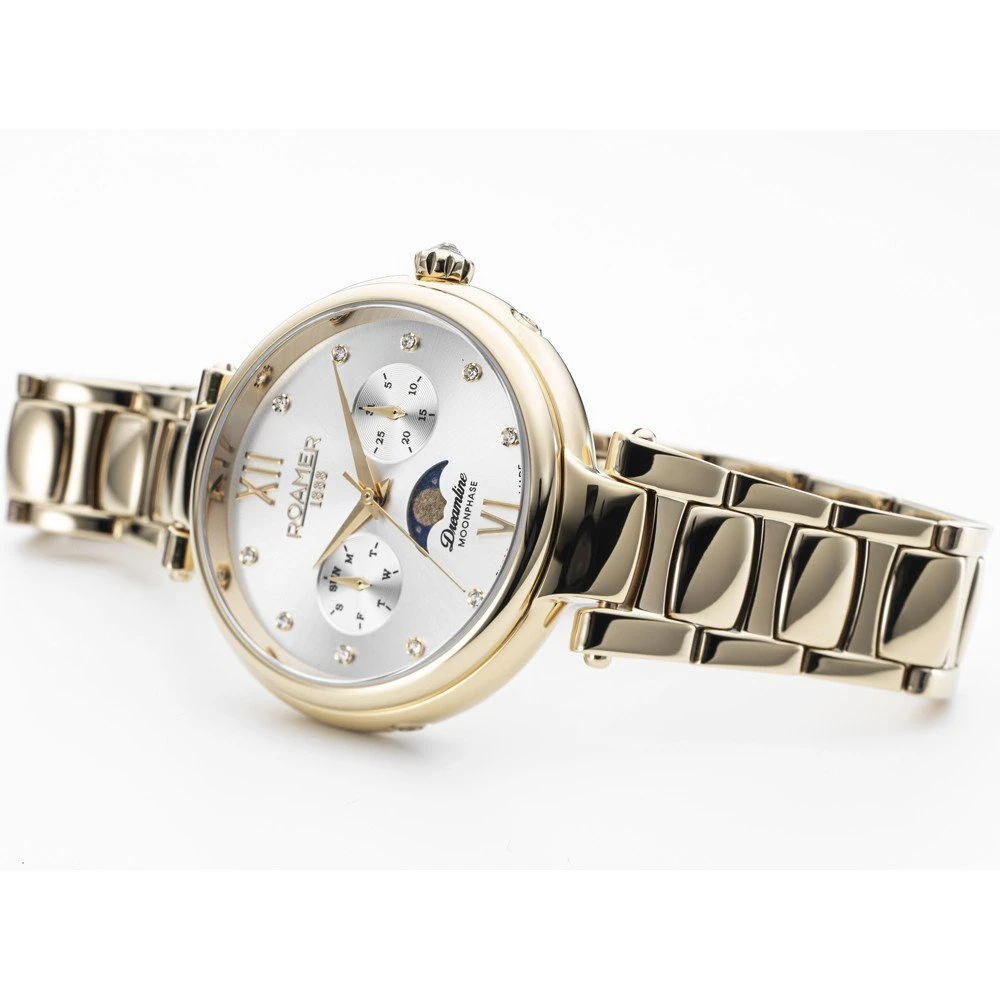 Roamer Dreamline 858801-48-29-50 Dreamline Moonphase Watch 5 Roamer Dreamline 858801-48-29-50 Dreamline Moonphase Watch - Image 3