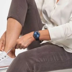 Swatch Plastic Bio - NewGent SO29N704 Blue Rebel Watch -Accessories Discount Store swatch so29n704 blue rebel 15626504