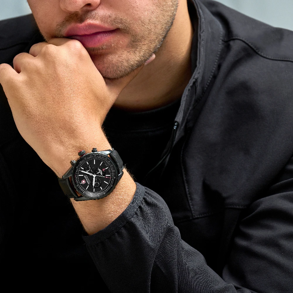 Swiss Military Hanowa Air SMWGC0000330 Afterburn Chrono Watch 6 Swiss Military Hanowa Air SMWGC0000330 Afterburn Chrono Watch - Image 4