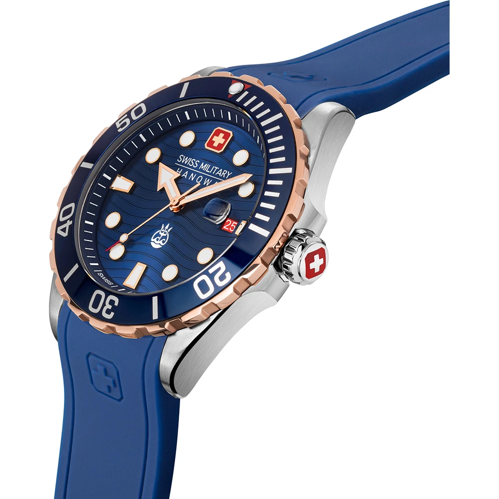 Swiss Military Hanowa Aqua SMWGN2200361 Offshore Diver II Watch 4 Swiss Military Hanowa Aqua SMWGN2200361 Offshore Diver II Watch - Image 2